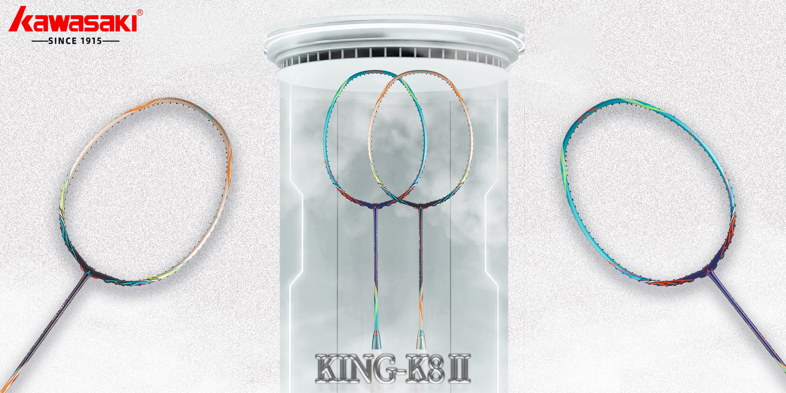 Raquette Kawasaki Badminton King K8 2